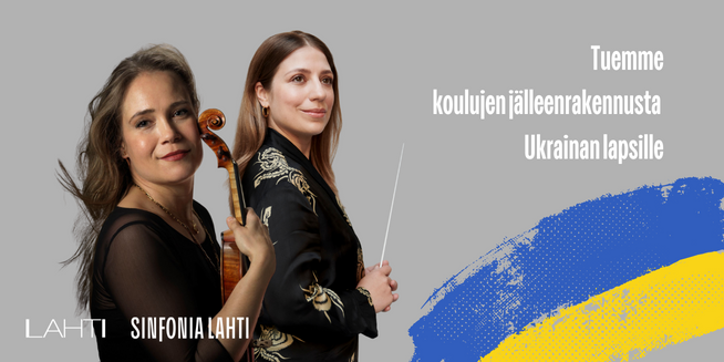 Ukrainan tukikonsertti 1.12.2022, Sinfonia Lahti