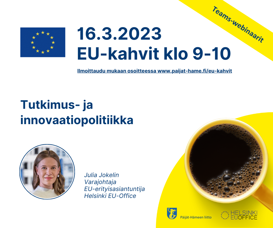 EU-kahvit 16.3.2023 klo 9-10, Teams