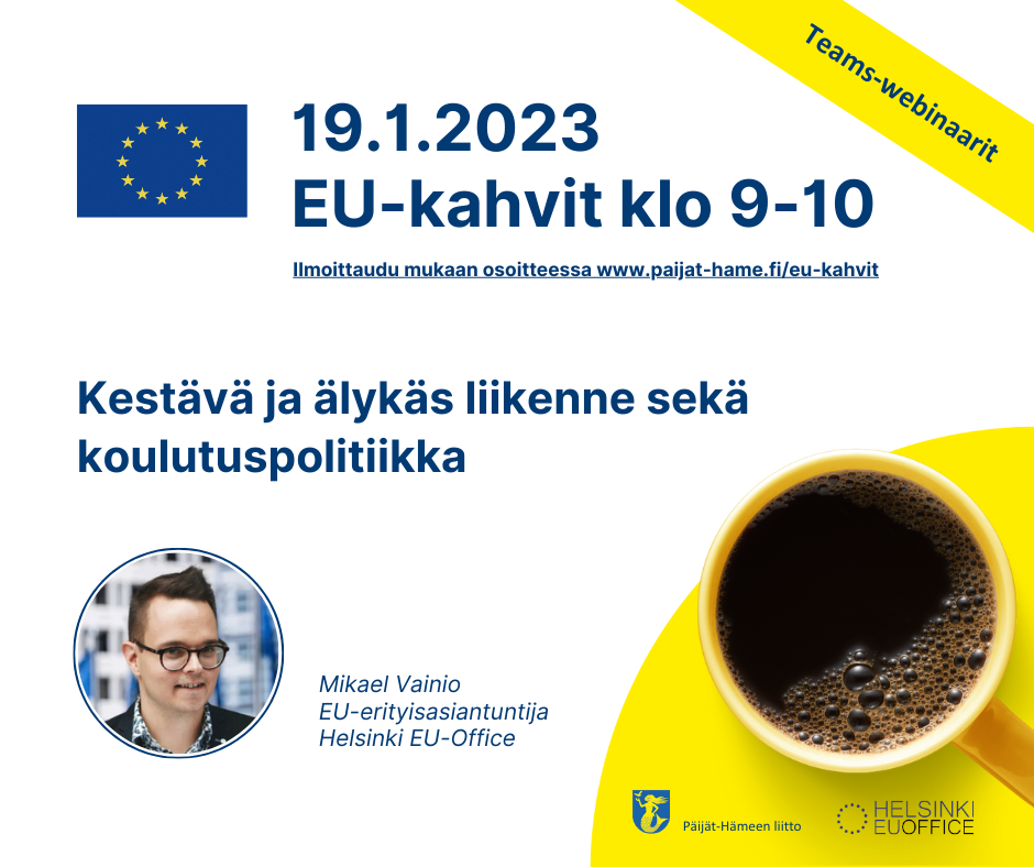 EU-kahvit 19.1.2023 klo 9-10, Teams