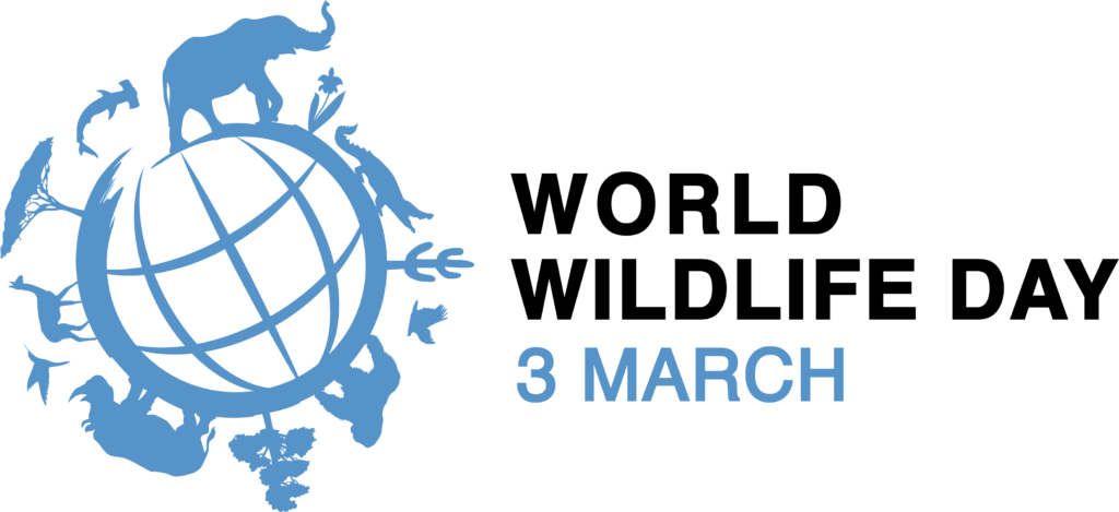 World Wildlife Day 3 March logo.