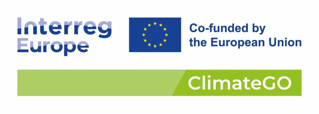 Interreg Europe -ohjelman ja ClimateGOn logot