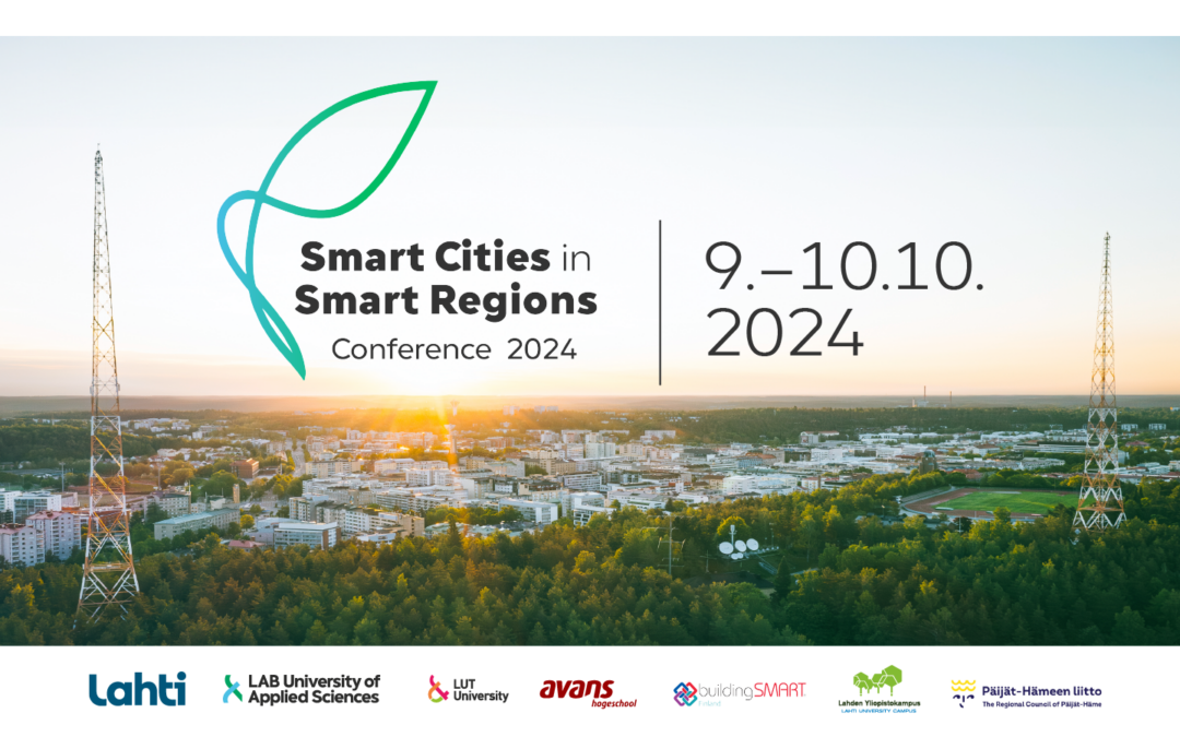Meet us at Smart Cities in Smart Regions Conference